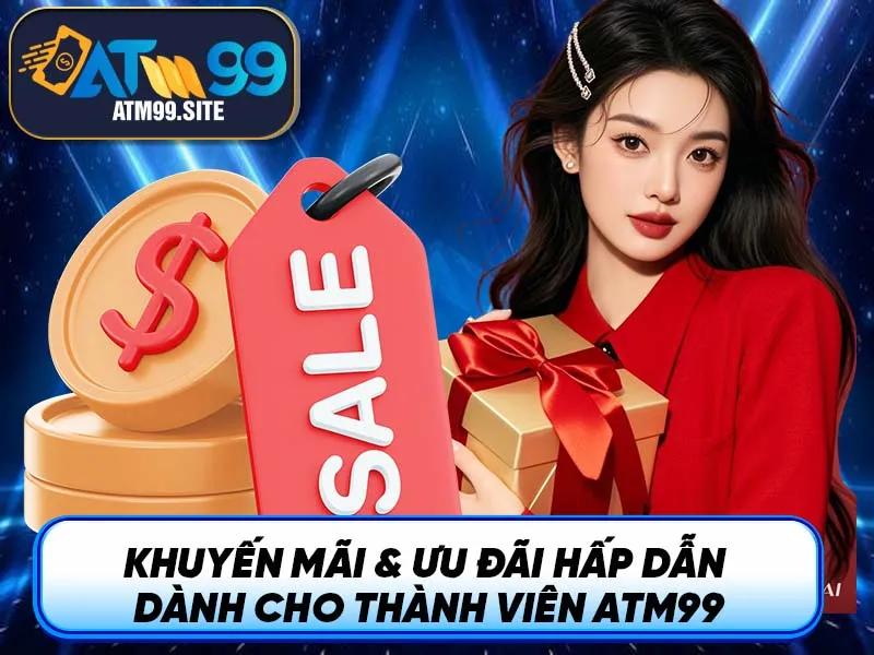 Đa dạng các thể loại khuyến mãi ATM99